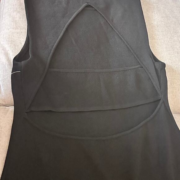 Rachel Roy Sleeveless Cutout Back Knit Dress Women XL Career Office Siren New - Picture 6 of 11